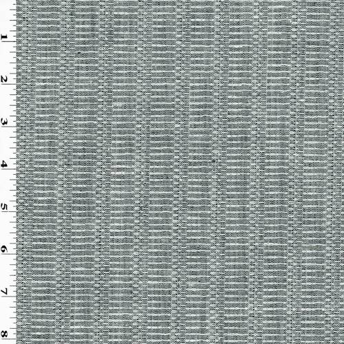 Black/White Texture Stripe Dobby Jacketing 75946
