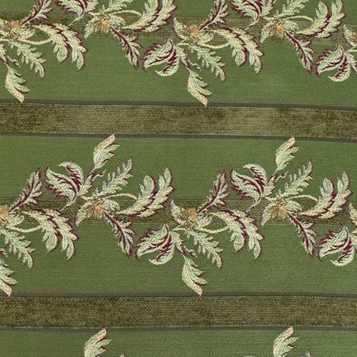 Basil Green/Multi Michael John Venetian Jacquard Deco Fabric DFW54985