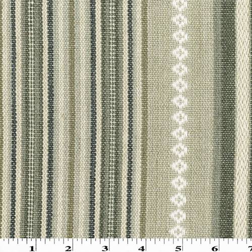 Gray/Taupe/Multi Tribal Stripe Home Decorating Fabric dfw54411