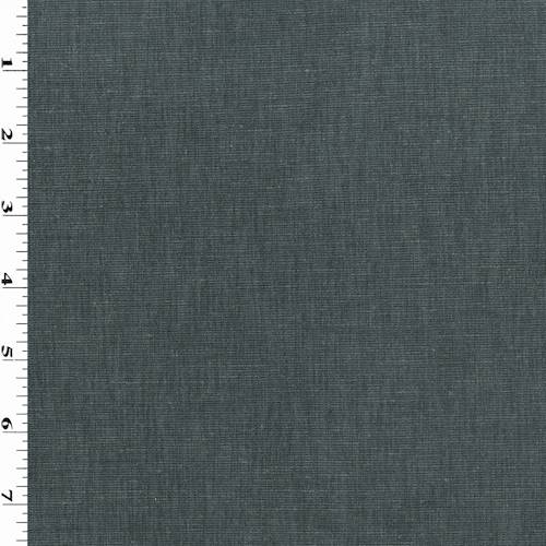 Midnight Black/Brown Texture Slub Woven Decorating Fabric DFW54442