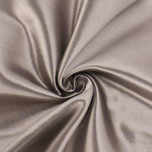 Taupe Brown Satin Home Decorating Fabric dfw54484