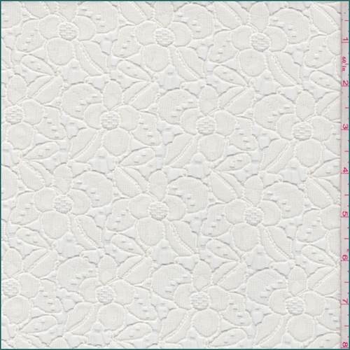Ivory Floral Lace