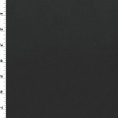 Black Wool Twill Suiting 76054