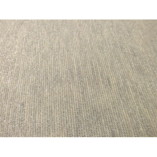 *4 1/2 YD PC--Heather Ivory Cotton Blend Sparkle Rib Knit