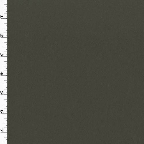 Dark Brown Cotton Blend Twill Suiting 75976