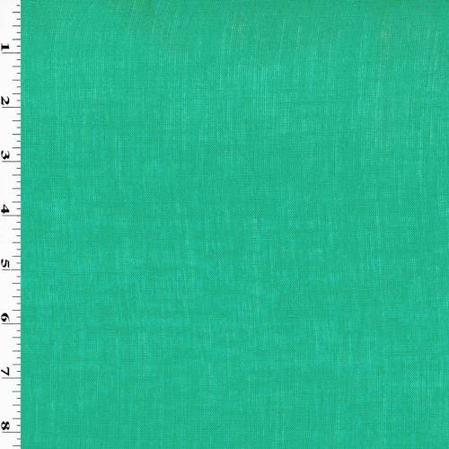 Deep Teal Slub Linen 75987