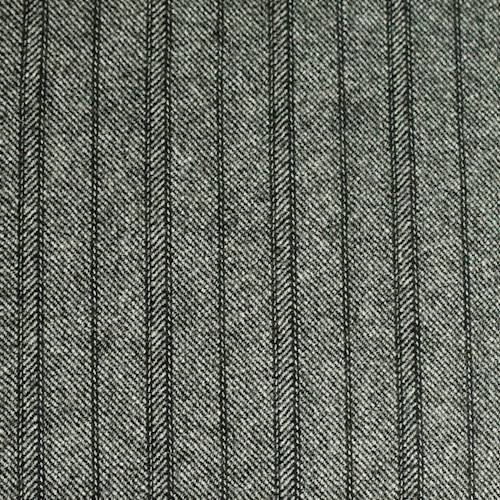 Black/Gray/Blue Wool Blend Novelty Chevron Stripe Jacketing 75980