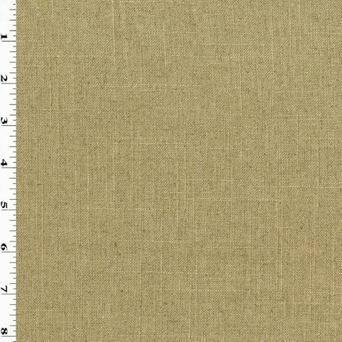 Natural Tanned Beige Linen Home Decorating Fabric DFW54518