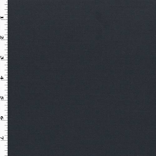 Navy Blue Tropical Wool Twill Suiting 76762