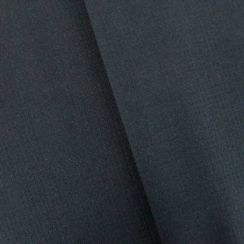 Black Wool Blend Stitch Stripe Twill Jacketing 76763