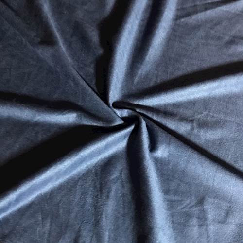 *2 3/4 YD PC--Medium Blue Knit Microsuede