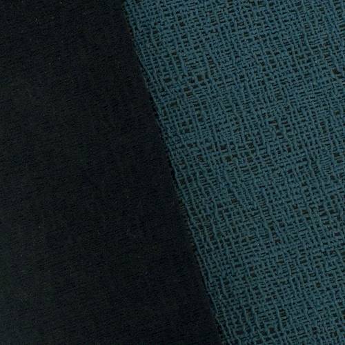 Peacock Green/Black Cross Hatch Jacquard Double Knit 76660