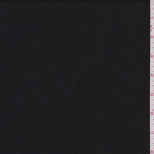 Slate Black/Gray Wool Pinstripe Suiting 76752
