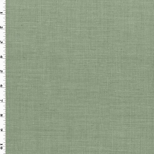 Sage Green/White Wool Blend Slub Suiting 76841