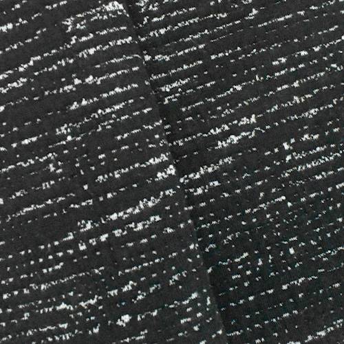 Black/White Texture Matelasse Double Knit 76604