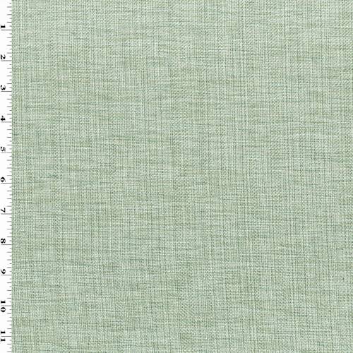 Spa Green/Beige/White Texture Basketweave Decorating Fabric DFW54701