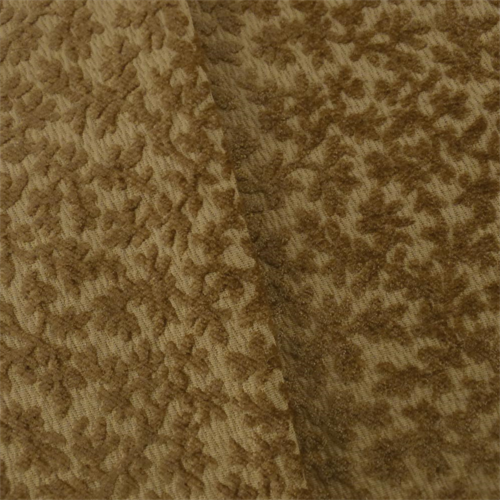 *3 1/2 YD PC - Caramel Brown Chenille Jacquard Home Decorating Fabric