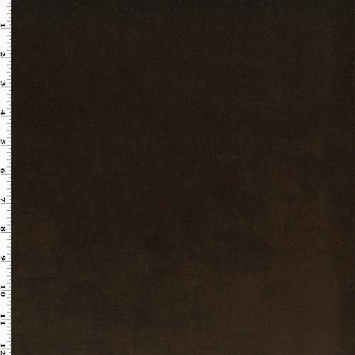 Mahogany Brown JB Martin Milan Velveteen Decorating Fabric DFW54747