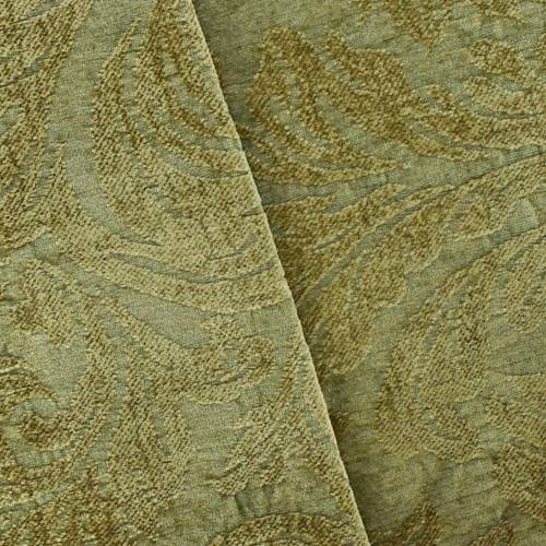 Sage/Beige Baroque Chenille Home Decorating Fabric DFW54998