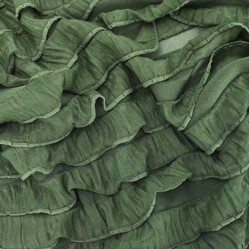 Cedar Green Ruffle Knit 77311