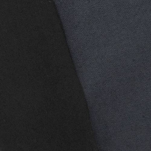 Black/Navy Abstract Print Stretch Denim 77046