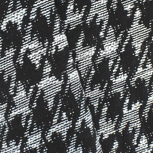 Black/White Houndstooth Texture Jacquard Jacketing 77222
