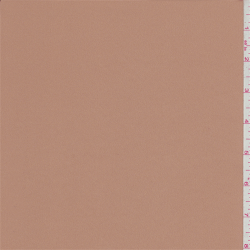 *4 3/4 YD PC--Soft Clay Orange Crepe Back Satin