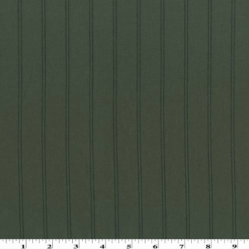 Dark Algae Green/Black Cotton Broken Twill Shirting 77133