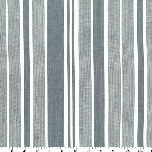 Storm Navy/White Cotton Stripe Shirting 77103