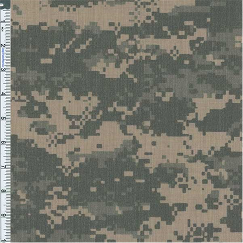 *2 YD PC--Fatigue DWR Camouflage Print