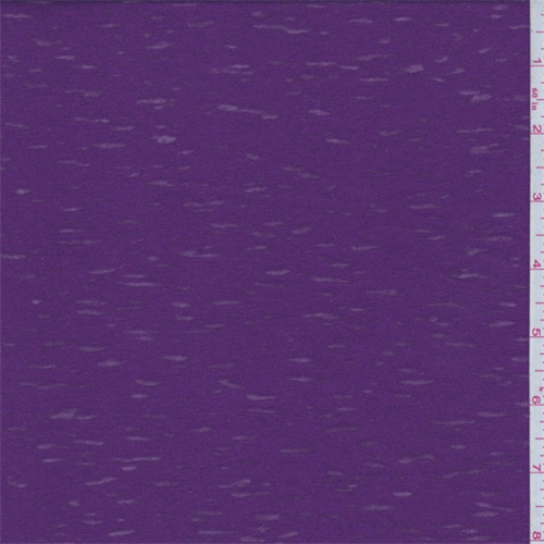 *3 1/4 YD PC--Magenta Purple Burn Out T-Shirt Knit