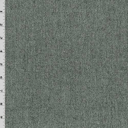 Gray/Black Wool Blend Texture Stretch Jacketing 77744