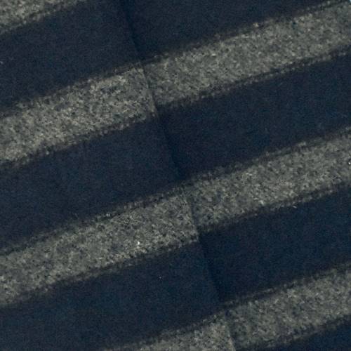 Navy/Brown/Gray Stripe Melton Wool Blend Jacketing 77743