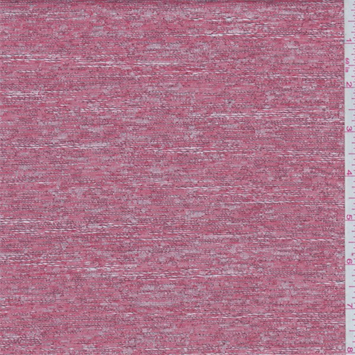 *1 7/8 YD PC--Ruby Red Metallic Suiting