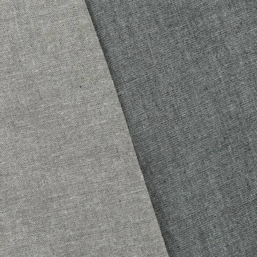 Charcoal Gray Cotton Denim Twill 77606