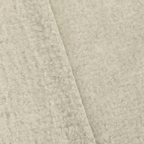 Natural Beige Bamboo Blend Sweater Fleece Knit 78080