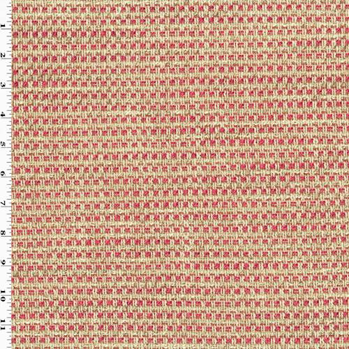 Pink/Orange/Beige Texture Dobby Home Decorating Fabric DFW55111