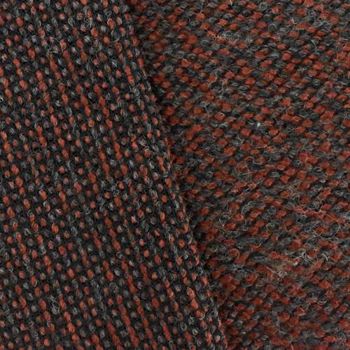 Amber/Grey Wool Blend Texture Sweater Knit 78330