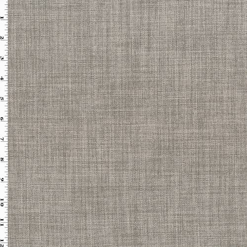 Faded Ash Brown Slub Texture Dobby Home Decorating Fabric DFW55134