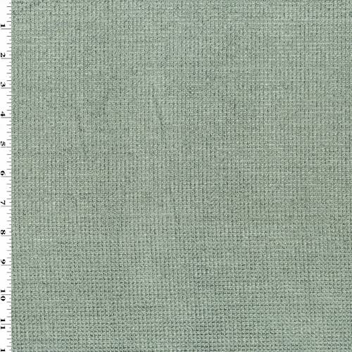 Chrome Gray Savona Dobby Chenille Decorating Fabric DFW55144
