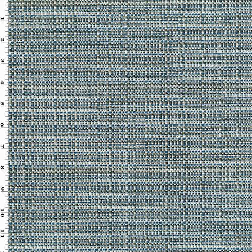 Indigo Blue/Brown Texture Dobby Home Decorating Fabric DFW55292