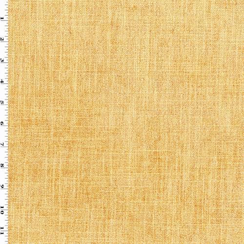 Amber Yellow Texture Chenille Home Decorating Fabric DFW55314