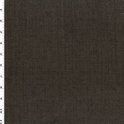 Dark Chocolate Brown Chenille Texture Decorating Fabric DFW55325