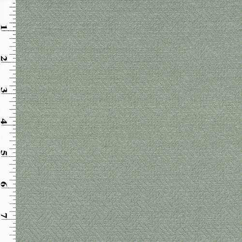 *6 YD PC - Green Crosshatch Jacquard Home Decorating Fabric DFWX0252-X