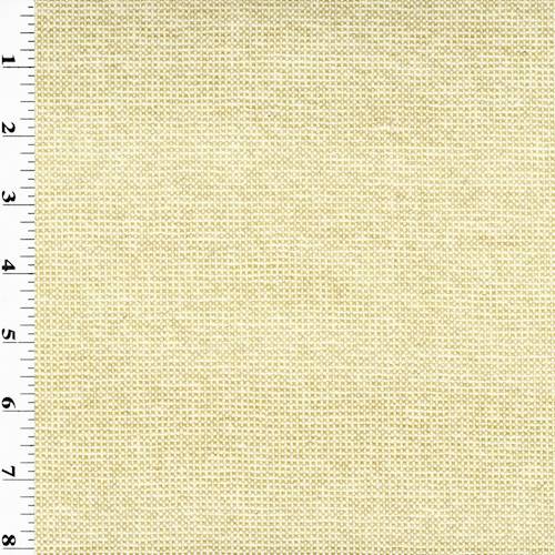 *6 1/2 YD PC - Beige/Ivory Basketwoven Home Decorating Fabric DFWX0258-X