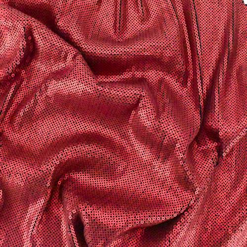 Metallic Red Sequin Knit 78715