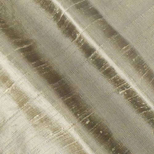 Cool Taupe Beige Iridescent Silk Dupioni Shantung 78916