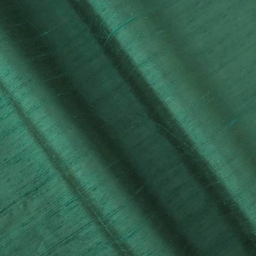 Deep Agate Green Iridescent Silk Dupioni Shantung 78932