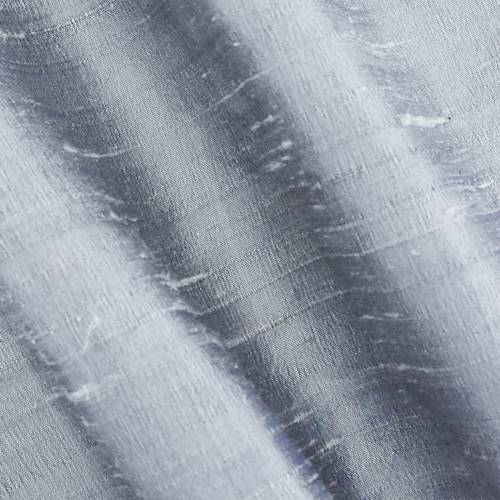 Silver Gray Blue Iridescent Silk Dupioni Shantung 78946