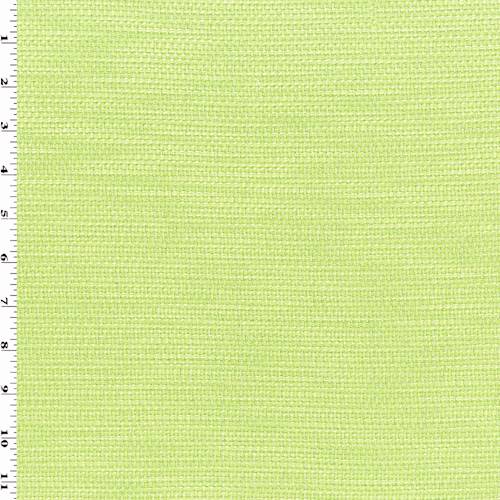 Lime Green Dobby Basket Texture Home Decorating Fabric DFW55355